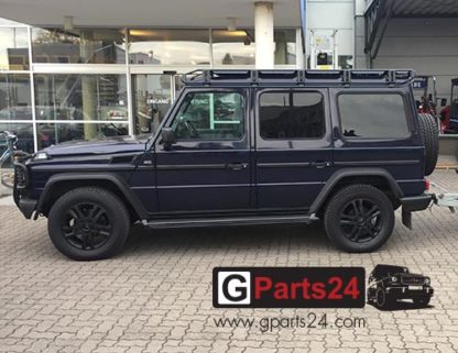 Mercedes G-Klasse w463 mit schwarzen Trittbrettern