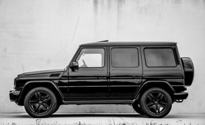 Mercedes G-Klasse w463 Trittbretter schwarz G350 cdi Kundenfoto 4