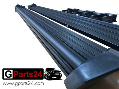 black side steps g-class running boards w463