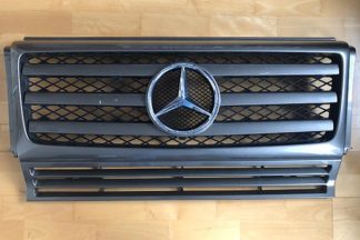 Original Mercedes G-Klasse w463 Facelift Kühlergrill G270 G350 G500 Baujahr 2007-2014 tenoritgrau