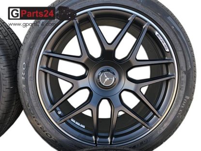 w463a G63 22 Zoll AMG Kreuzspeichenfelge schwarz matt ET36 A4634012000 7X71