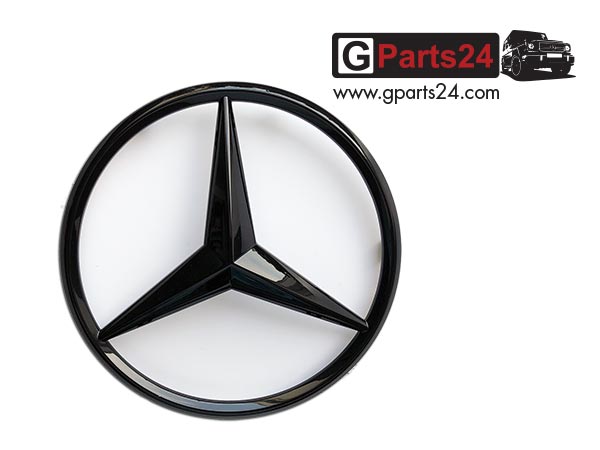 Glanz schwarz mercedes Benz 3 Punkt Stern Emblem Abzeichen für c