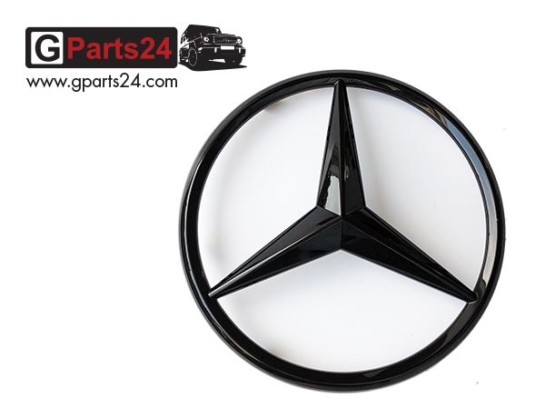 G-Klasse Mercedes Stern schwarz glänzend w463a G63 G500 G400d G350d  Nightpaket