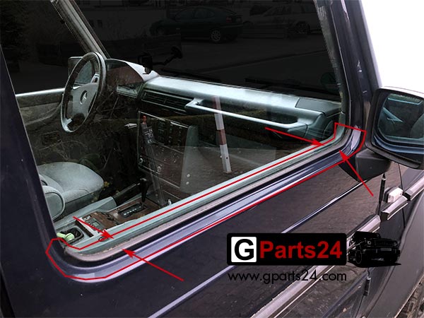 Für Mercedes Benz G-Klasse W463 2019-2022 Echte Kohlefaser Matt Auto  Fenster Knopf Rahmen Türgriff Abdeckung Trim Auto Zubehör