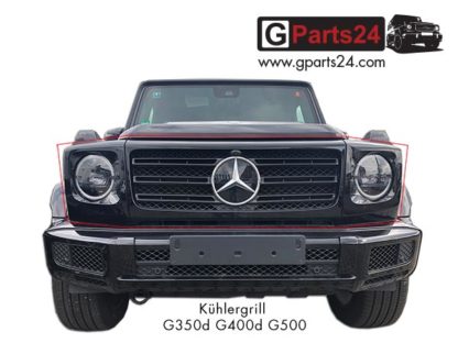 Nachrüstung-G-Klasse Kühlergrill G350d G400d G500 auf G63 Panamericana Grill w463a