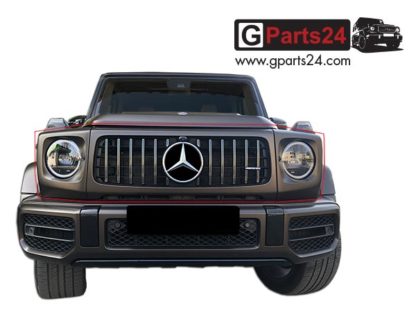 Panamericana G63 G-Klasse w463a Chrome Grill Frontmaske