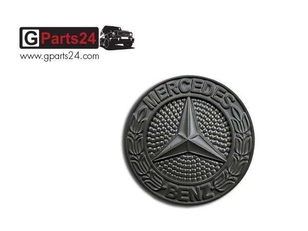 Mercedes-Benz, Mercedes-Benz Stern (Motorhaube), schwarz glänzend
