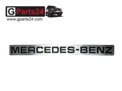 G-Klasse Emblem Mercedes Benz Chrom Schriftzug Typkennzeichen Kennzeichenbeleuchtung Kanister A4608170516