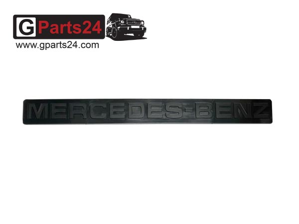 G-Klasse Emblem Mercedes Benz Schwarz Schriftzug Kanister  Kennzeichenbeleuchtung w460 w461