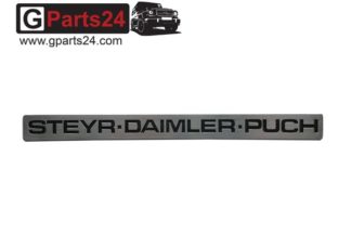 G-Klasse Emblem Steyr Daimler Puch Schriftzug Typkennzeichen Chrom w460 w461 A4608100280