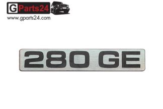 G-Klasse Spiegel Emblem 280GE Chrome Typkennzeichen 280GE Emblem 280 GE Schriftzug Chrome w460 w461 A4608170715