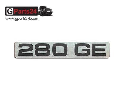 G-Klasse Spiegel Emblem 280GE Chrome Typkennzeichen 280GE Emblem 280 GE Schriftzug Chrome w460 w461 A4608170715
