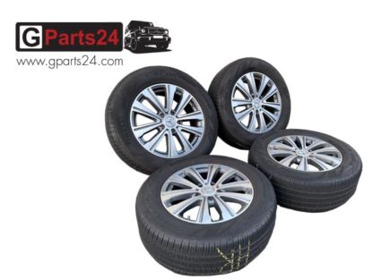 G-Klasse 19 Zoll Felge A4634011100 w463a Titangrau Glanzgedreht Radsatz Ganzjahresreifen Pirelli Scorpion All Seasons MO 275 55 19