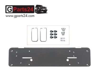 G-Modell Befestigungskit Kennzeichenblende klappbar w460 w461 Zugmaulstoßstange Bügel A4615250206 Schelle A6014285041