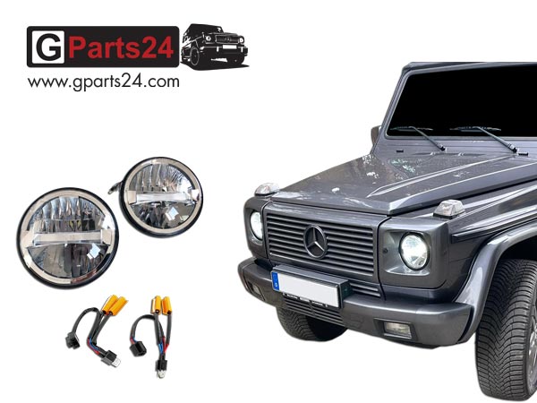 Scrollende LED-Blinker + Tagfahrlichter Mercedes G-Klasse W463