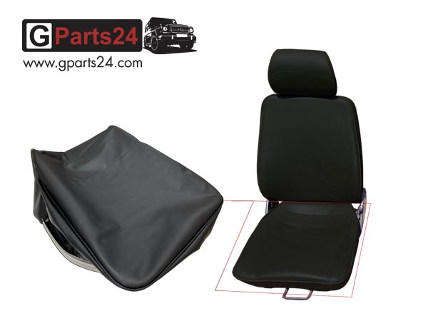 G-Klasse Sitzbezug schwarz Fahrersitz Bezug G-Professional Edition Pur  Worker w460 w461