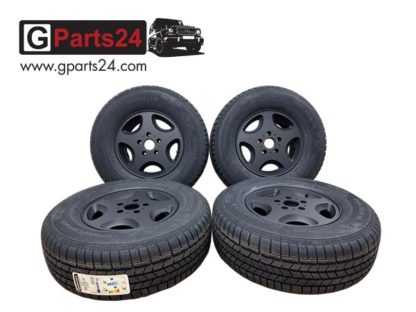 G-Modell 16-Zoll Felgen schwarz Komplettradsatz Winter A4634010302 B66470070 Conti Wintercontact w463 w461