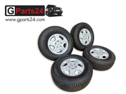 16-Zoll Winterradsatz G-Klasse Schwerlastfelge Silber Winterräder w463 G270cdi G400cdi G320cdi G350cdi 265 70 R16 A4614011002 9007
