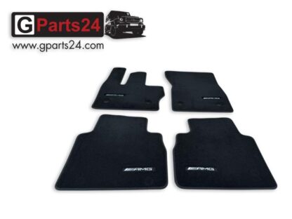 AMG Veloursteppiche w465 G-Klasse schwarz G63 Innenraumteppiche G450d Fußmatten G500 Facelift ab Juli 2024 A46568063019J74