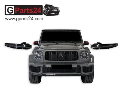 G-Klasse Blinkleuchte Außenspiegel schwarz abgedunkelt Night Paket w465 Set w463a G63 G500 G450d A 099 906 71 01 A 099 906 72 01
