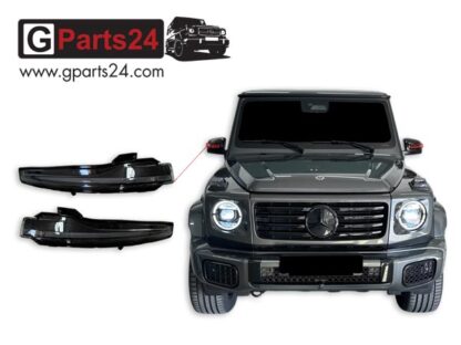 G-Klasse Blinkleuchte Spiegel dunkel Nightpaket Außenspiegel Blinker schwarz Set w465 w463a A0999067101 A0999067201