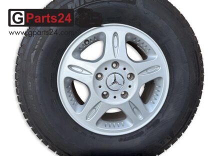 G-Modell 16-Zoll Schwerlastfelge Silber mit RDK-Sensoren Winterräder Felgensatz 265 70 R16 A46140110029007 w461 w463