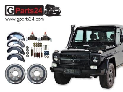 G-Professional Reparatursatz Trommelbremse Schwerlast Repsatz Bremstrommel Greenliner Edition Pur w461 G-Klasse A 460 423 00 01 A 463 420 12 20 A 611 421 01 92 A 011 420 00 18 A 011 420 01 18
