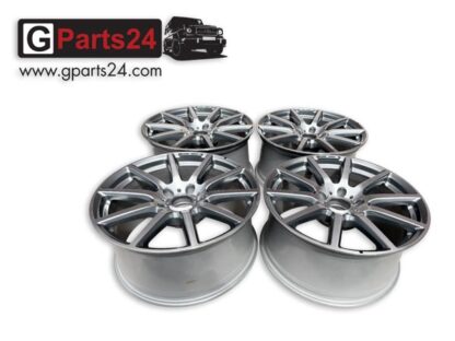 G63 AMG 20-Zoll Felgensatz G-Klasse w463a Vielspeichen-Rad grau Original Mercedes Benz A4634011800 7X21