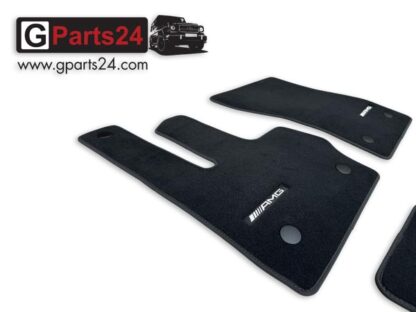Original Mercedes G-Klasse AMG Veloursteppiche schwarz G63 Innenraumteppiche G450d G500 G580 w465 A4656806301 9J74