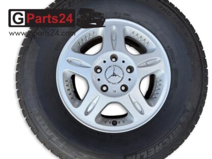 w461 Winterräder G-Klasse 16-Zoll Schwerlastfelge Silber Winterradsatz 290GD 290GDT G280cdi G300cdi 265 70 R16 A4614011002 9007 w463