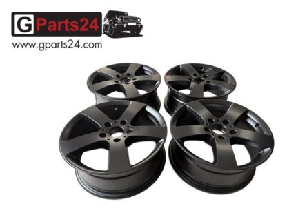 18-Zoll Felgen G-Klasse w465 5-Speichen schwarz matt Original Mercedes Benz w463a A4654012500 7X35