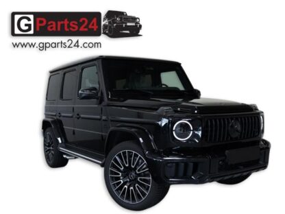 Mercedes G-Modell w465 G63 Komplettradsatz 22-Zoll AMG Schmiedefelgen schwarz-matt glanzgedreht A4654011000 7X36 Sommerradsatz