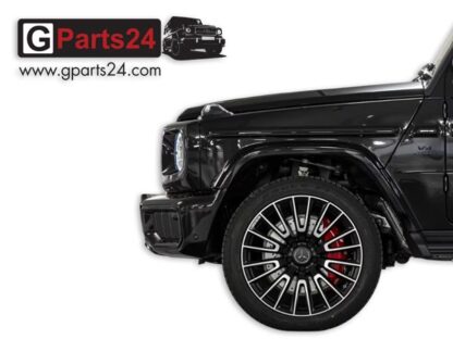 Original Mercedes G-Klasse G63 Sommerräder w465 22-Zoll AMG Schmiederäder matt-schwarz glanzgedreht A46540110007X36