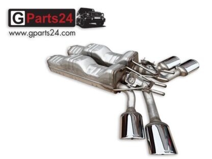 Original Mercedes G-Klasse w465 G63 Endschalldämpfer Chrome AMG Auspuffanlage ESD A 463 490 73 00 A 463 490 74 00