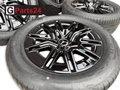 w465 G-Klasse 20-Zoll AMG Felgen schwarz-glänzend 10-Speichendesign Komplettradsatz Sommer G450d G500 G580 A46540108007X43