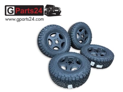 16-Zoll Winterkompletträder G-Klasse Offroadreifen schwarz Ganzjahresreifen mit Alpinsymbol Atik Felge A4634010302 w461 w463