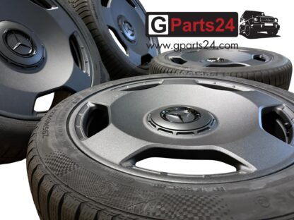 G-Klasse AMG G63 22-Zoll Monoblock Felgen Monolith Edition Dubai w463a w465 Radsatz Winterreifen Continental A4634014100
