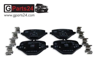 Original G-Klasse Bremsbeläge G63 Hinten AMG Bremsbelagsatz Bremsklötze Bremsbelag w463a w465 A0004203705 A0004201506 A0009933300 A0009933400