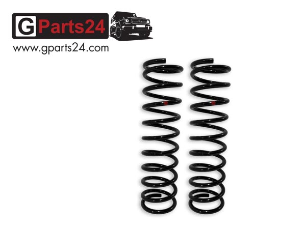 G-Klasse Feder Vorderachse 1-Strich Rot Fahrwerksfeder 300GD 300GE G350TD G300TD G400cdi w460 w461 w463 Wolf Puch ÖBH A 460 321 05 04 60