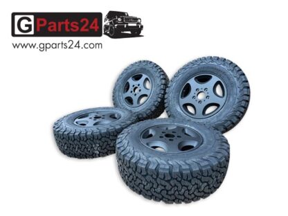 Winter Offroad Radsatz G-Klasse 16-Zoll schwarz A4634010302 BF Goodrich All-Terrain KO2 265 70 16 Ganzjahresreifen w463 w461
