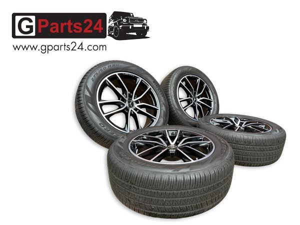 Original Mercedes G-Klasse 20-Zoll AMG-Line Felgen 5-Doppelspeichendesign G350d G400d G450d G500 w463a w465 Sommerradsatz A46340139007X23