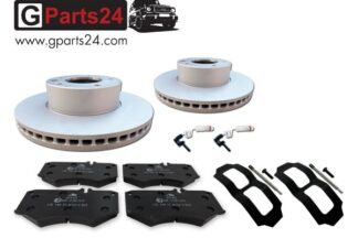 G-Klasse Reparatursatz Bremsanlage Vorderachse Bremsscheibe innenbelüftet bis Ident X204077 w461 w463 HWA4634210091 HWA4639910060 A4634210312 A2025400717 A0004212902