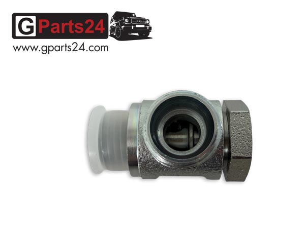 G-Klasse Verbindungsstück Lenkgetriebe Anschluss Druckleitung und Kühlleitung w460 w461 w463 N915043012200 N000000006458 A0019974673