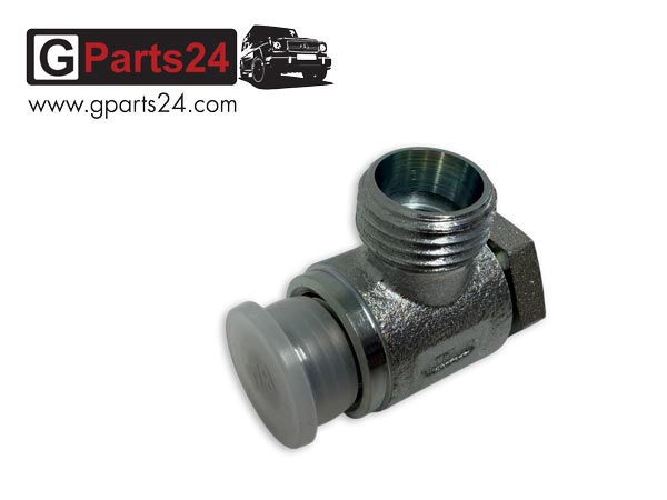 Original Mercedes G-Klasse Verschraubung Lenkgetriebe Anschluss Druckleitung Verbindung Kühlleitung Servopumpe w460 w461 w463 A0019974673