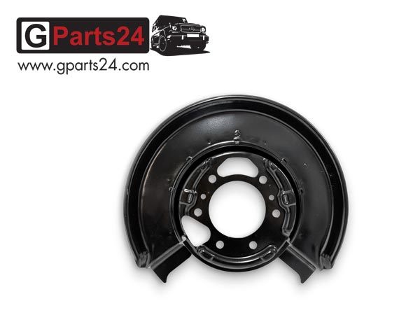 G-Klasse Schutzblech links Bremsträgerplatte Scheibenbremse Hinterachse Spritzschutz w461 w463 A4634200144