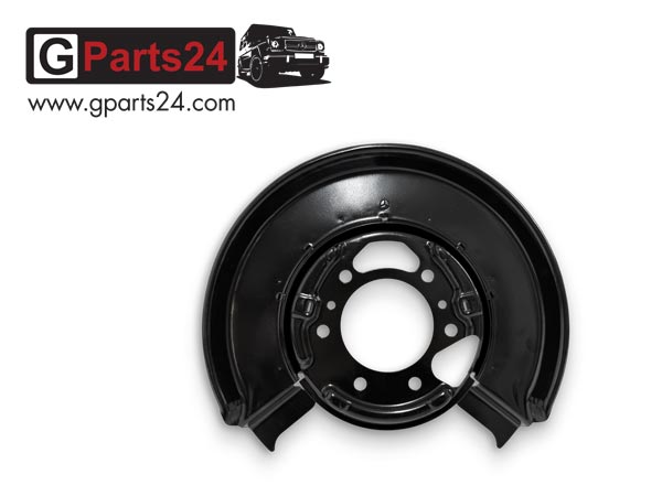 G-Klasse Schutzblech rechts Bremsträgerplatte Scheibenbremse Hinterachse Spritzschutz w461 w463 A4634200244