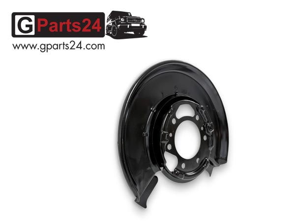 G-Modell Schutzblech Scheibenbremse Hinterachse w463 Bremsträgerplatte links Spritzschutz w461 A4634200144
