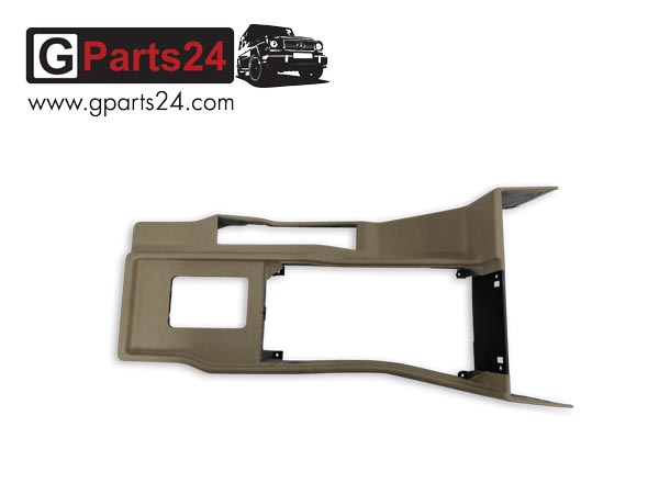 G-Modell Ablageschale Mitteltunnel w463 beige Getriebetunnel Abdeckung 200GE 230G 250GD 300GD 300GE G350TD 500GE A46368000528411
