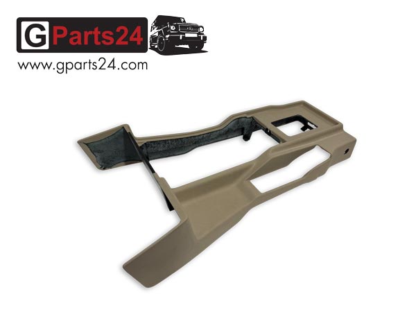 G-Modell Mitteltunnel Ablageschale w463 beige Abdeckung Getriebetunnel 200GE 230G 250GD 300GD 300GE G350TD 500GE A46368000528411