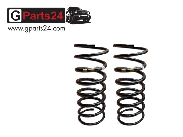 Original Mercedes G-Klasse Feder Hinterachse Gelborange 3-Strich Fahrwerksfeder hinten w460 w461 w463 Wolf Puch ÖBH A460324070452